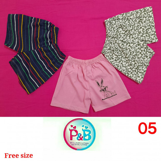 SHORT KNITTED (3PCS)